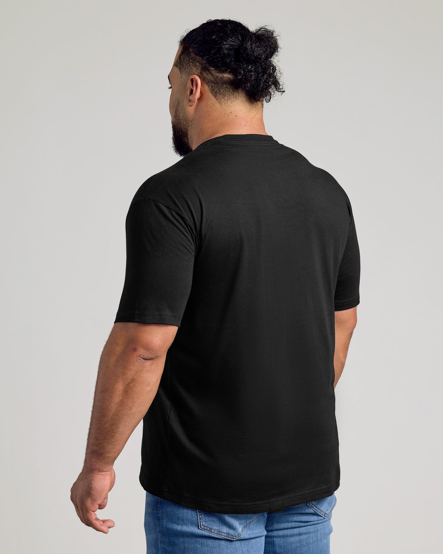 Crew Neck (5-pack) Black