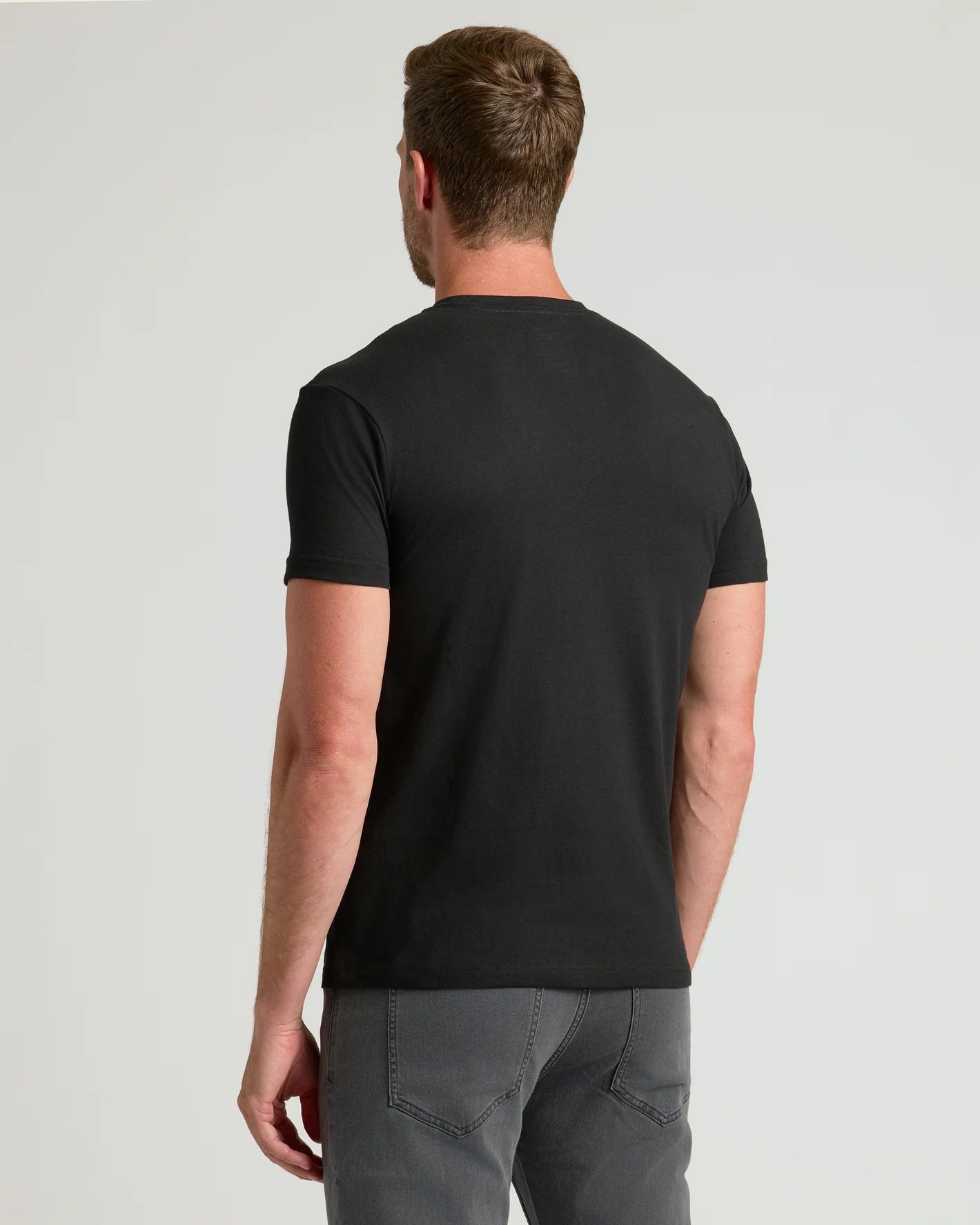 Crew Neck (5-pack) Black