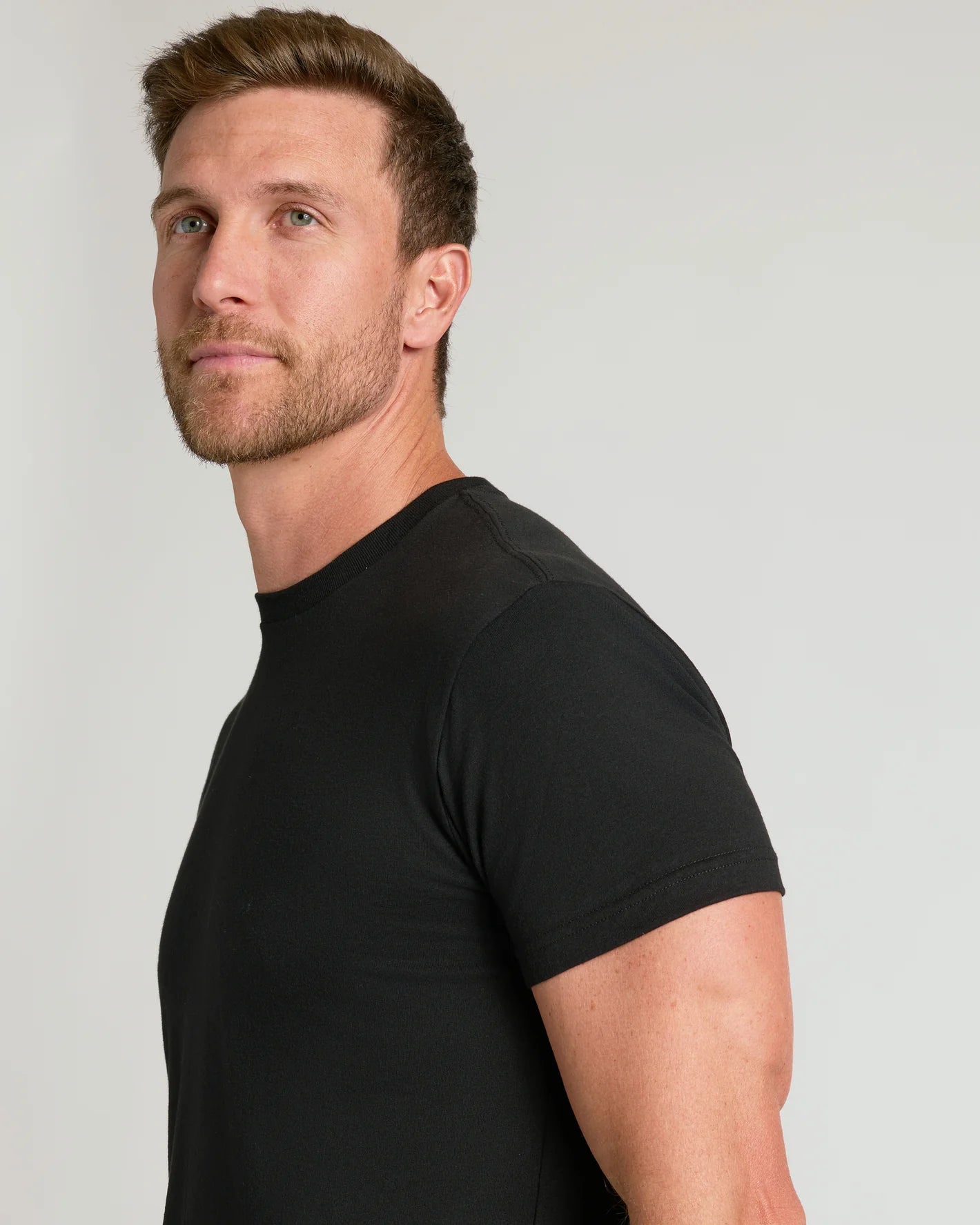 Crew Neck (5-pack) Black