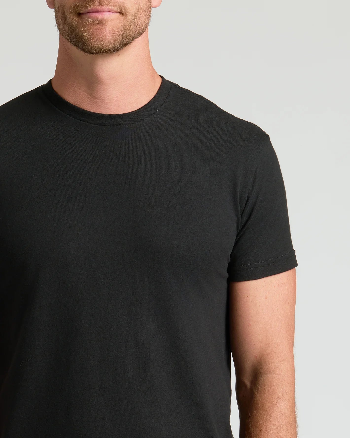 Crew Neck (5-pack) Black