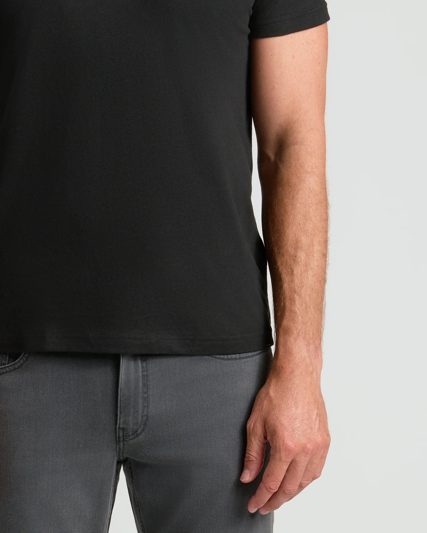 Crew Neck (5-pack) Black