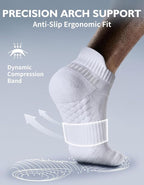 Cushioned Ankle Socks (6-pack)